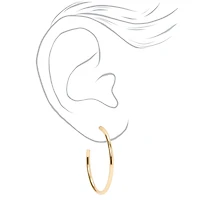 Gold Graduated Mixed Earrings - 20 Pack