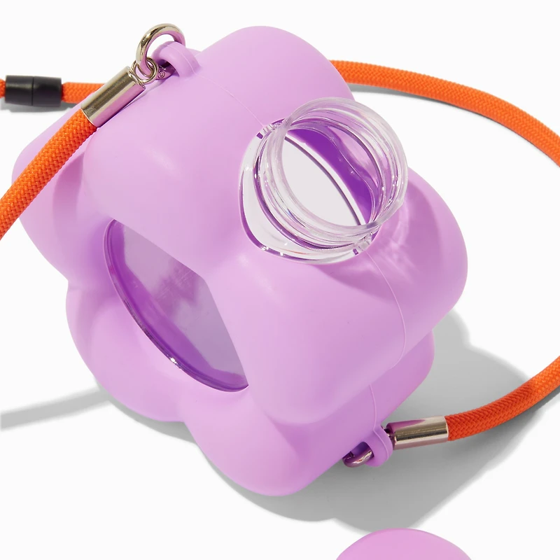 Purple Daisy Water Bottle
