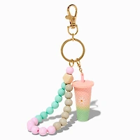 Ombré Tumbler Wristlet Keychain