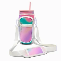 Tie Dye Crossbody Water Bottle Holder
