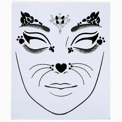 Black Cat Halloween Eye Gems