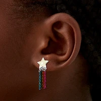 Glow in the Dark Shooting Star Stud Earrings 
