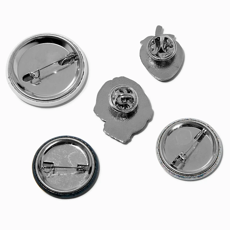 DIY Edgy Pin Set - 5 Pack