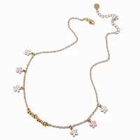Mommy & Me "Mama" & "Mini" Flower Charm Necklaces - 2 Pack