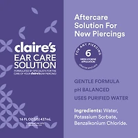 Pierced by Claire's Aftercare Solution