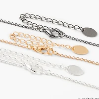 Best Friends Mixed Metal Cosmic Pendant Necklaces - 3 Pack