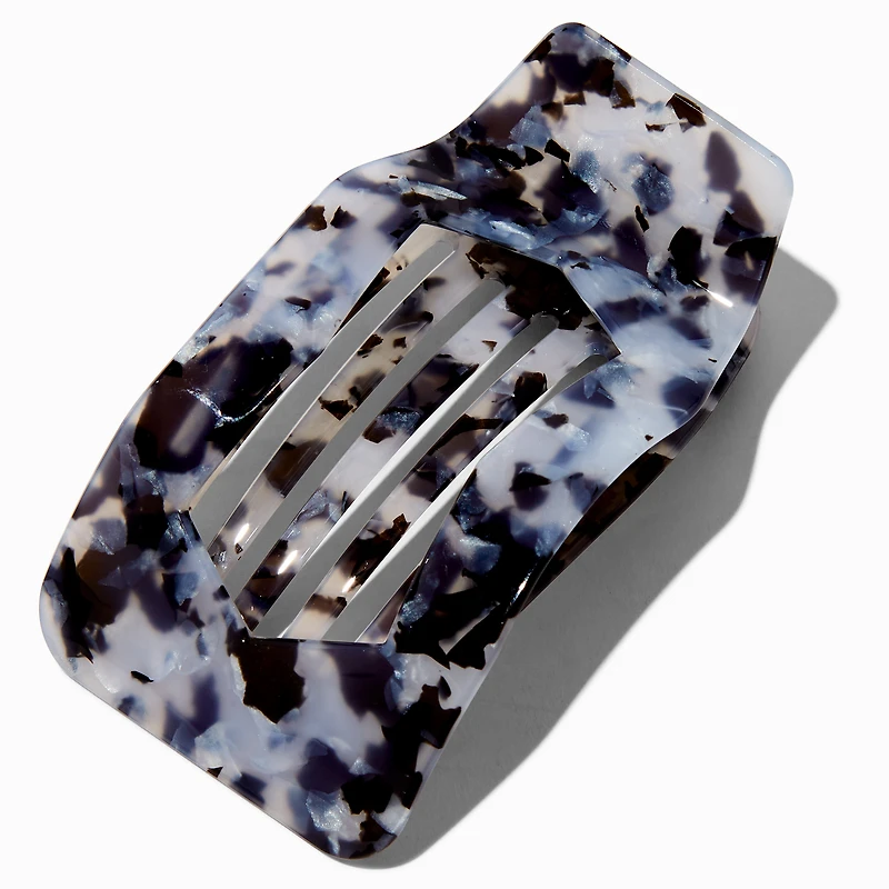 Gray Tortoiseshell Yoga Hair Claw