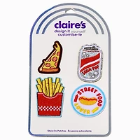 DIY American Food Stick-On Patches - 4 Pack