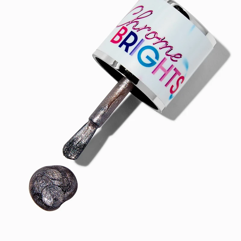 Chrome Brights Single Nail Polish - Silver