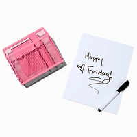 Pink Locker Organizer Set