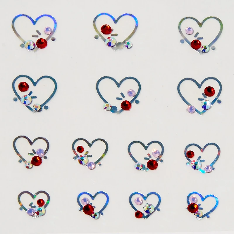 Mini Hearts Body Gems