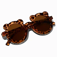 Claire's Club Brown Bear Tortoiseshell Sunglasses