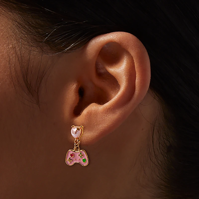 Gamer Icons Stud Earrings - 3 Pack