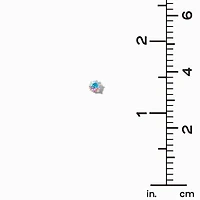 Pastel Crystal Stud Earrings - 9 Pack