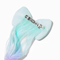 Claire's Club Ombré Jeweled Bow Faux Hair Extension