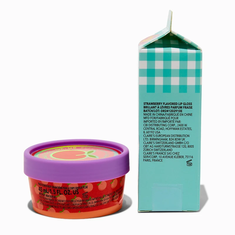Fruity Bath & Spa Shopping Basket Set - 4 Pack
