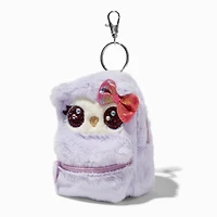 Purple Owl 4'' Backpack Stationery Set