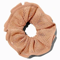 Nude Mesh Hair Scrunchie