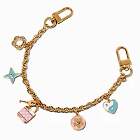 Girly Charmy Gold-tone Chain Bag Charm