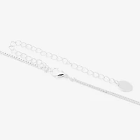 Silver Cross Pendant Necklace