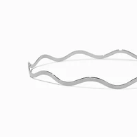Silver Zig Zag Metal Headband