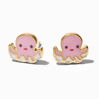 C LUXE by Claire's 18kt Gold Plated Octopus Stud Earrings