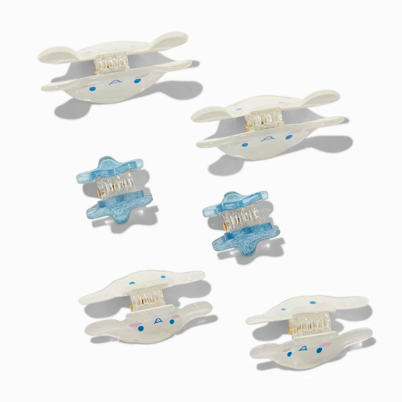 Cinnamoroll™ Glitter Hair Claws - 6 Pack