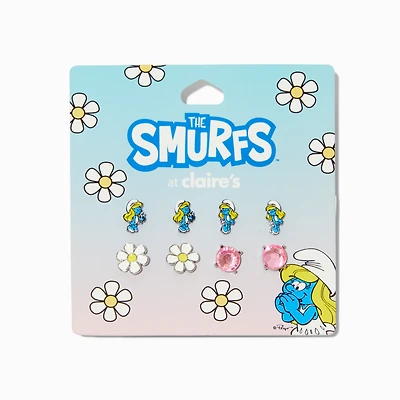 The Smurfs™ Claire's Exclusive Stud Earrings - 4 Pack