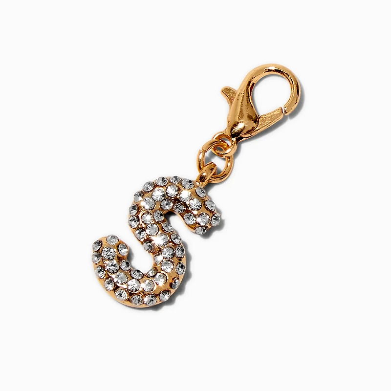 T H E M E x Claire's Gold-tone S Initial Charm