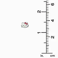 Hello Kitty® Stainless Steel Face 16G Cartilage Earring