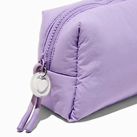 Soft Knotted Purple Makeup Bag