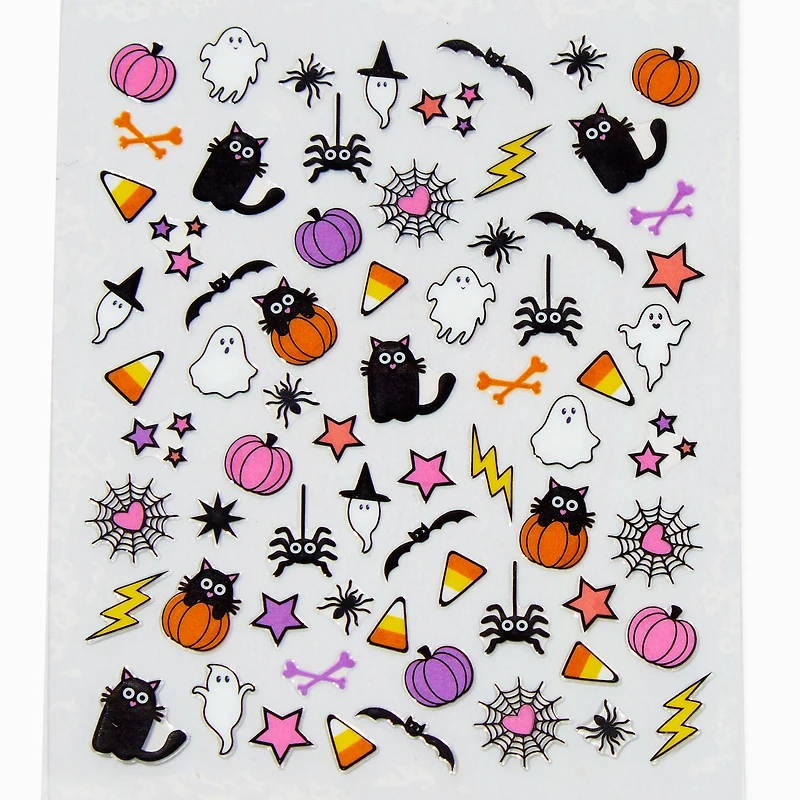 Halloween Haunted House Nail Polish & Sticker Set