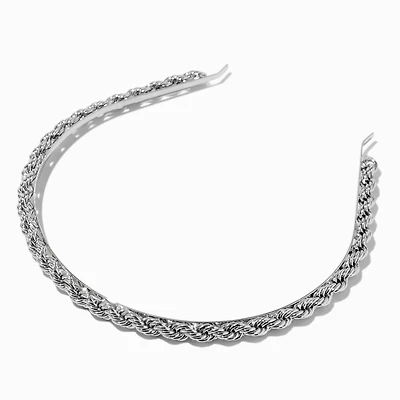 Silver Chain Metal Headband