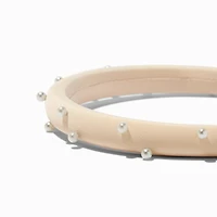 Pearl-Studded Ivory Headband