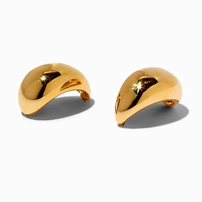 C LUXE by Claire's 18kt Gold Plated Teardrop Stud Earrings