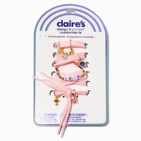 DIY "Love" Pink Shoelace Charm Kit