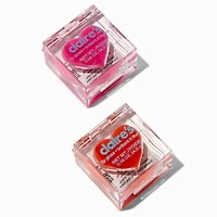 Hot Pink & Coral Ornament Lip Balm Set - 2 Pack