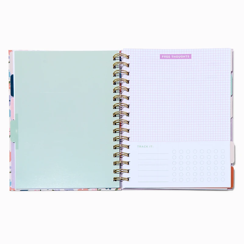 "Good Days Ahead" Floral Weekly Planner