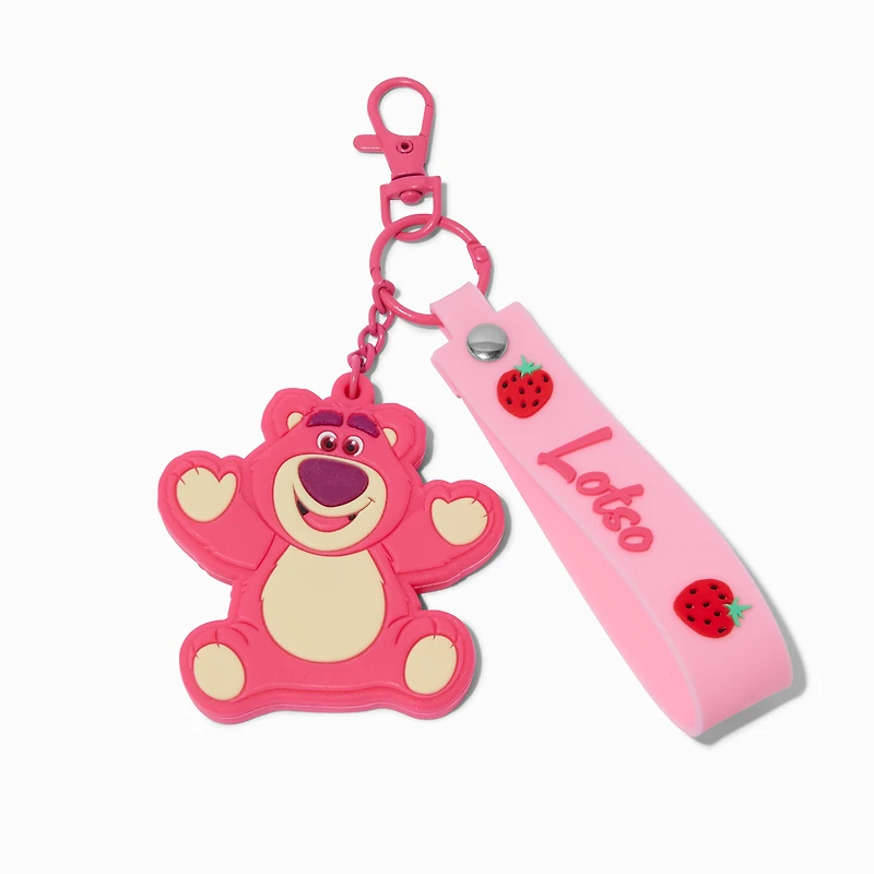 Disney x PIXAR Toy Story Claire's Exclusive Lotso Charm Wristlet Keychain