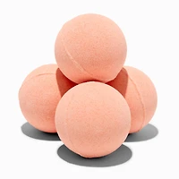 Peach Fruit Bag Bath Bombs - 4 Pack