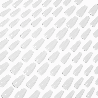 Blank Squareletto Vegan Faux Nail Set