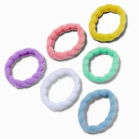 Pastel Swizzle Hair Ties - 6 Pack