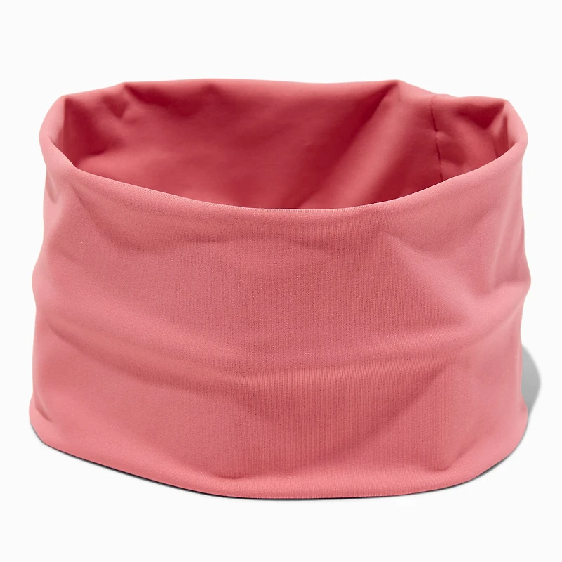 Pink Athletic Headwrap
