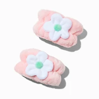 Pink Daisy Face Washing Wrist Bands - 2 Pack