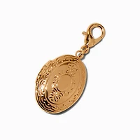 T H E M E x Claire's Gold-tone Locket Charm