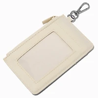 White Nylon Credit Card Case