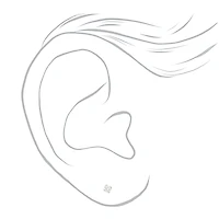 Round Diamond Stud Earrings 1/10 ct. tw. 14kt White Gold