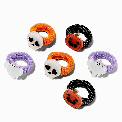 Halloween Icons Rolled Hair Ties - 6 Pack