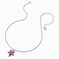 Purple Star Pendant Necklace