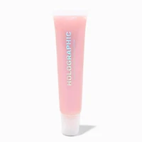 Holographic Light Pink Glossy Lip Gloss Tube